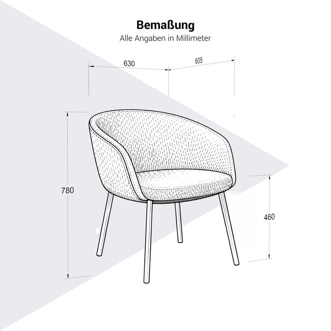 KOPA Konferenzstuhl | Echtholzgestell, über 100 Farben