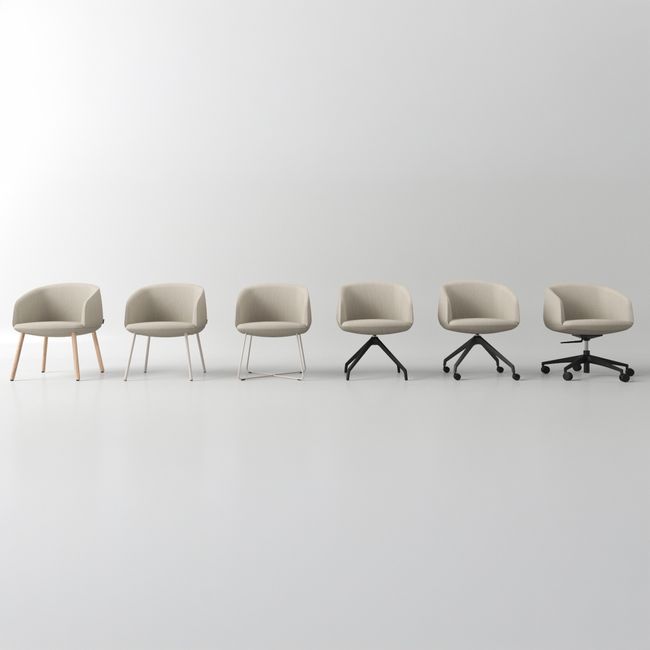 KOPA Konferenzstuhl | 4-Fuß-Gestell, über 100 Farben