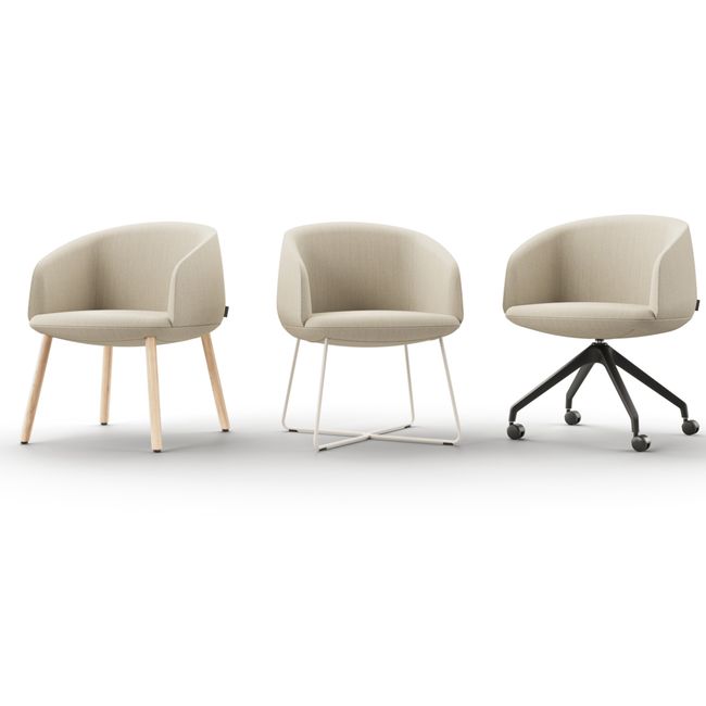 KOPA Konferenzstuhl | Pyramidengestell, über 100 Farben