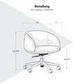 KOPA Bürodrehstuhl | 5-Stern-Fußkreuz, über 100 Farben