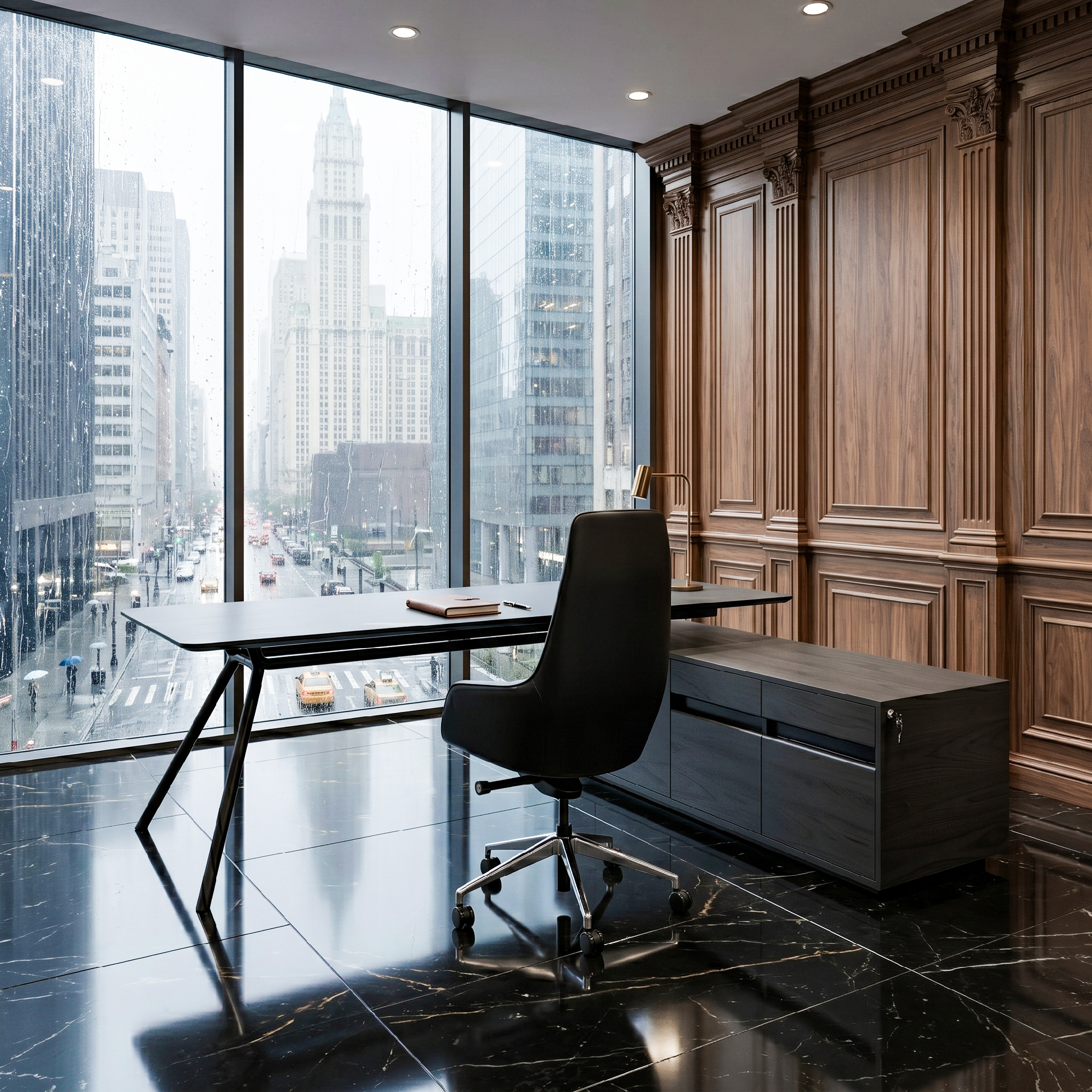 CAMILLE Executive Chair | Premium synchronous mechanism, armrests, headrest - 7 Main Image