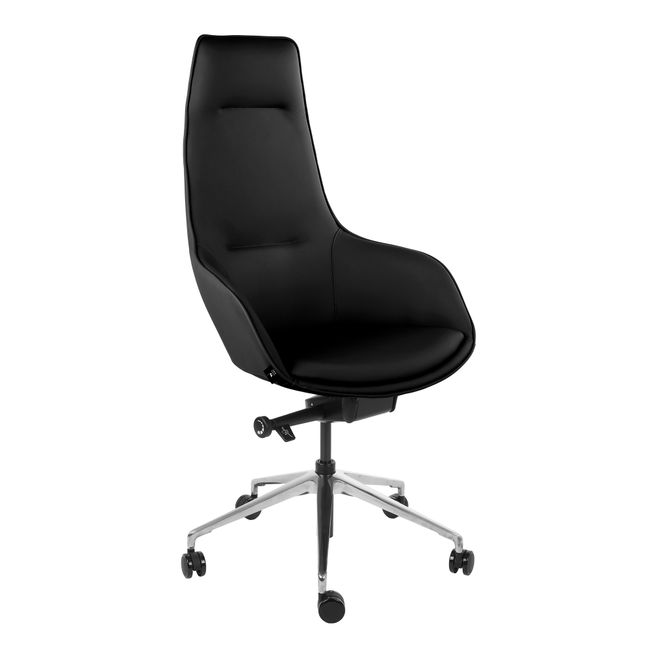 CAMILLE Chefsessel | Premium-Synchronmechanik, Armlehnen, Kopfstütze