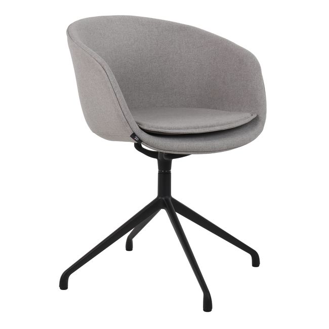 CHARLIE Konferenzstuhl | 4-Fuß-Gestell, drehbar, feste Armlehnen