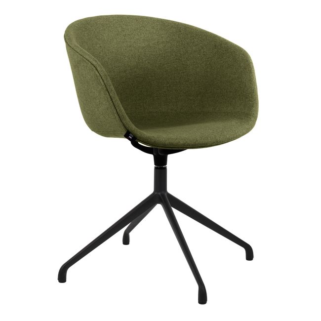 CHARLIE Konferenzstuhl | 4-Fuß-Gestell, drehbar, feste Armlehnen