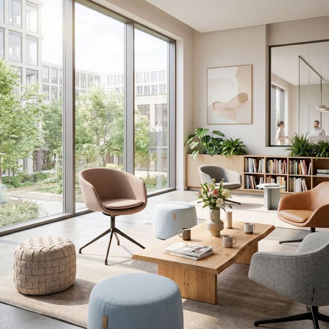 CHARLIE Konferenzstuhl | 4-Fuß-Gestell, drehbar, feste Armlehnen