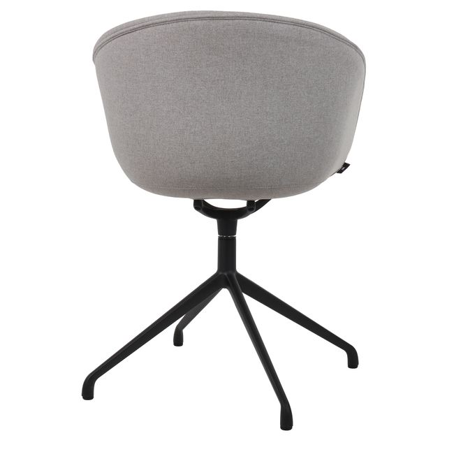 CHARLIE Konferenzstuhl | 4-Fuß-Gestell, drehbar, feste Armlehnen