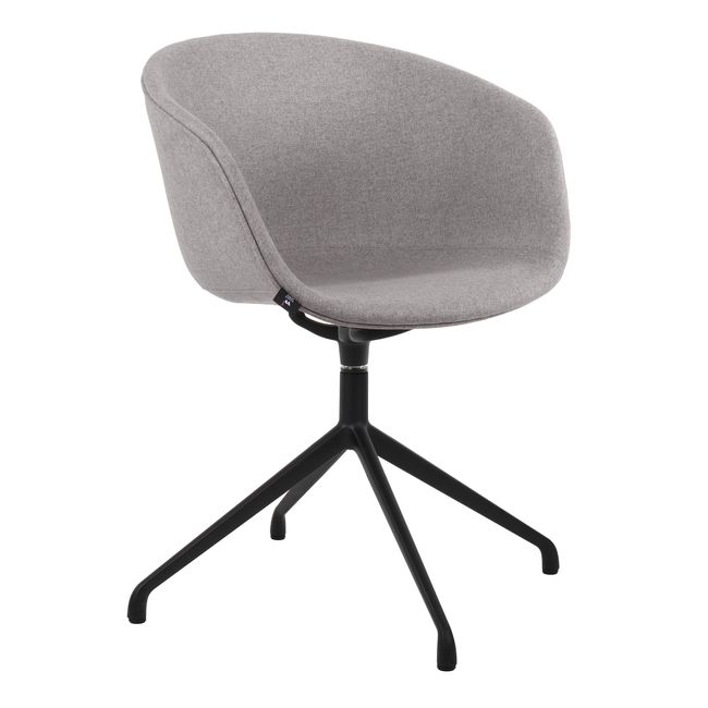 CHARLIE Konferenzstuhl | 4-Fuß-Gestell, drehbar, feste Armlehnen