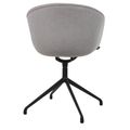 CHARLIE Konferenzstuhl | 4-Fuß-Gestell, drehbar, feste Armlehnen