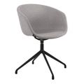 CHARLIE Konferenzstuhl | 4-Fuß-Gestell, drehbar, feste Armlehnen