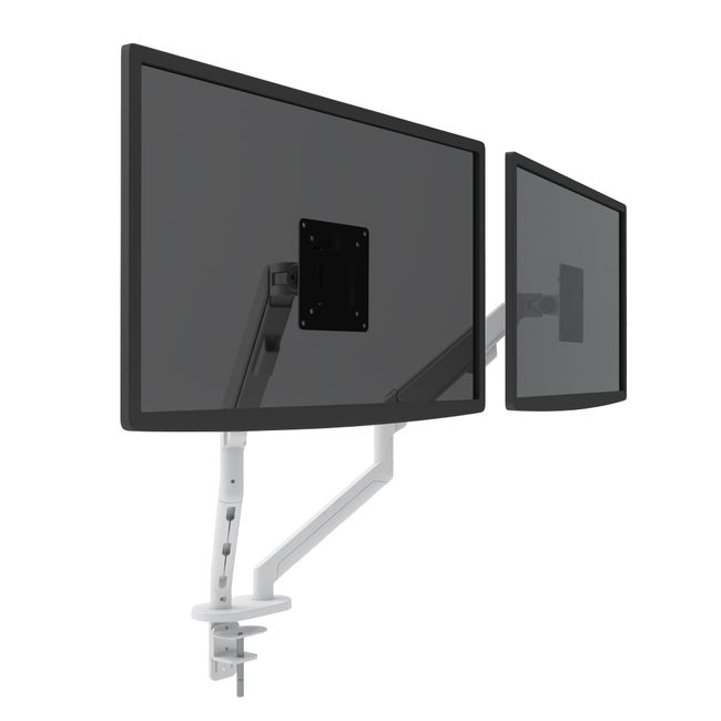 MASTER DUO Monitorhalter | Gasfederunterstützung, 148-445 mm, für zwei Monitore