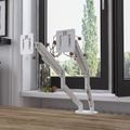 MASTER DUO Monitorhalter | Gasfederunterstützung, 148-445 mm, für zwei Monitore