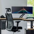 MASTER DUO Monitorhalter | Gasfederunterstützung, 148-445 mm, für zwei Monitore