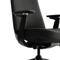YUCAN Bürodrehstuhl | 4D-Armlehnen, Synchronmechanik, Schwarz