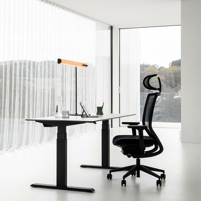 Wagner - TITAN Green Black Edition | 5-Fuß-Gestell, Synchronmechanik, Dondola®-3D-Sitzgelenk