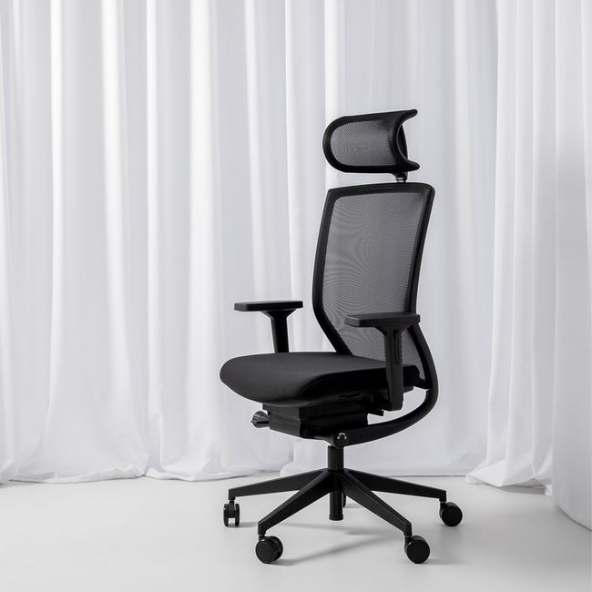 Wagner - TITAN Green Black Edition | 5-Fuß-Gestell, Synchronmechanik, Dondola®-3D-Sitzgelenk