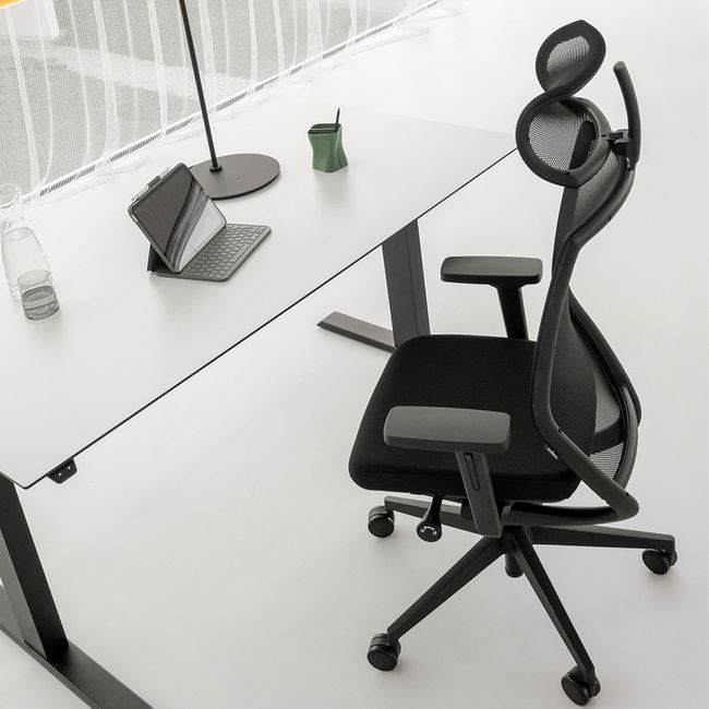 Wagner - TITAN Green Black Edition | 5-Fuß-Gestell, Synchronmechanik, Dondola®-3D-Sitzgelenk