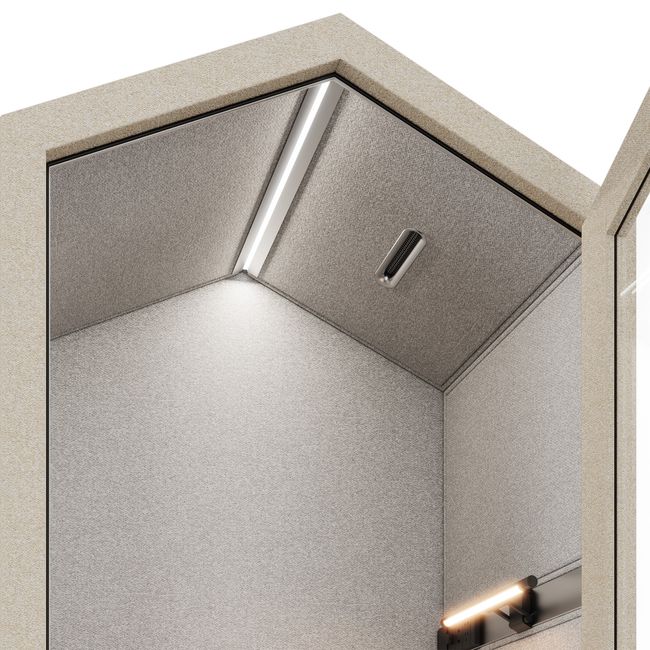 Soundbox QUIET HOUSE | Schallisolierte Telefonbox, für 1 Person