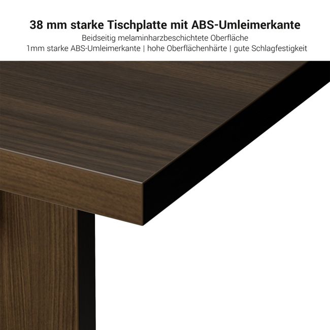 BRALCO SILE Konferenztisch | 2400 - 4200 mm (6 - 16 Personen), elektrifiziert, Weiß