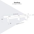 BRALCO SILE Konferenztisch | 2400 - 4200 mm (6 - 16 Personen), elektrifiziert, Weiß - 12 Thumbnail Image
