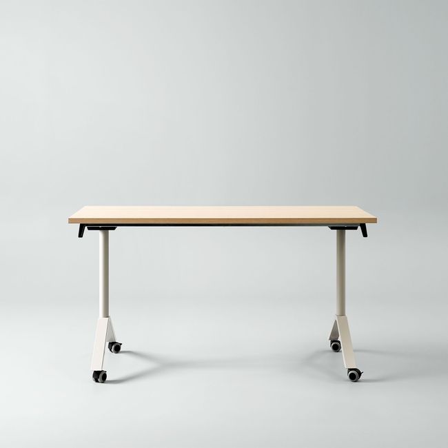 FLIPTOP Besprechungstisch | 1000-1200 mm, klappbar, auf Rollen