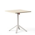 FLIPTOP Bistrotisch | 600-800 mm, klappbar, rund oder rechteckig