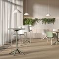 FLIPTOP Bistrotisch | 600-800 mm, klappbar, rund oder rechteckig