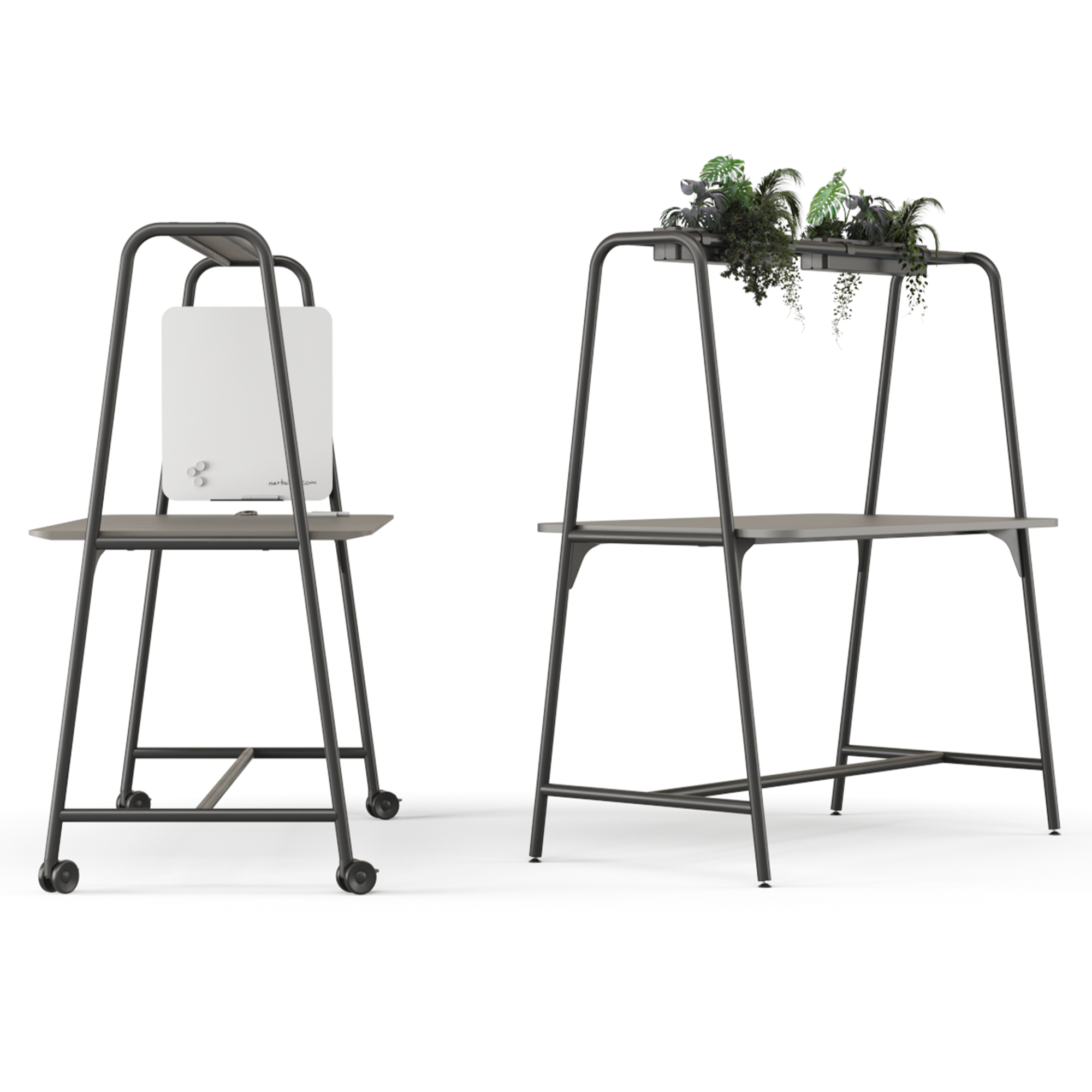 ROUND Multipurpose Tisch | 1600 – 1800 x 740 - 1050 mm, optionales Zubehör - 12 Main Image