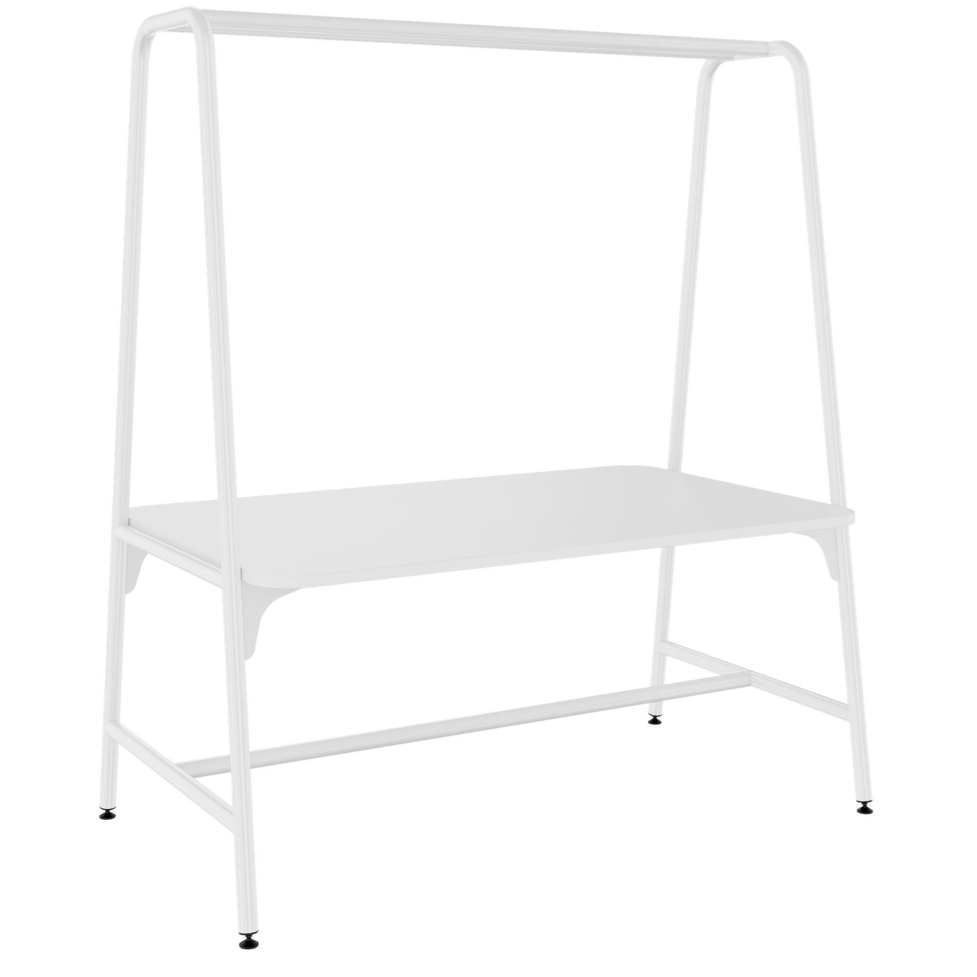 ROUND Multipurpose Tisch | 1600 – 1800 x 740 - 1050 mm, optionales Zubehör - 7 Main Image