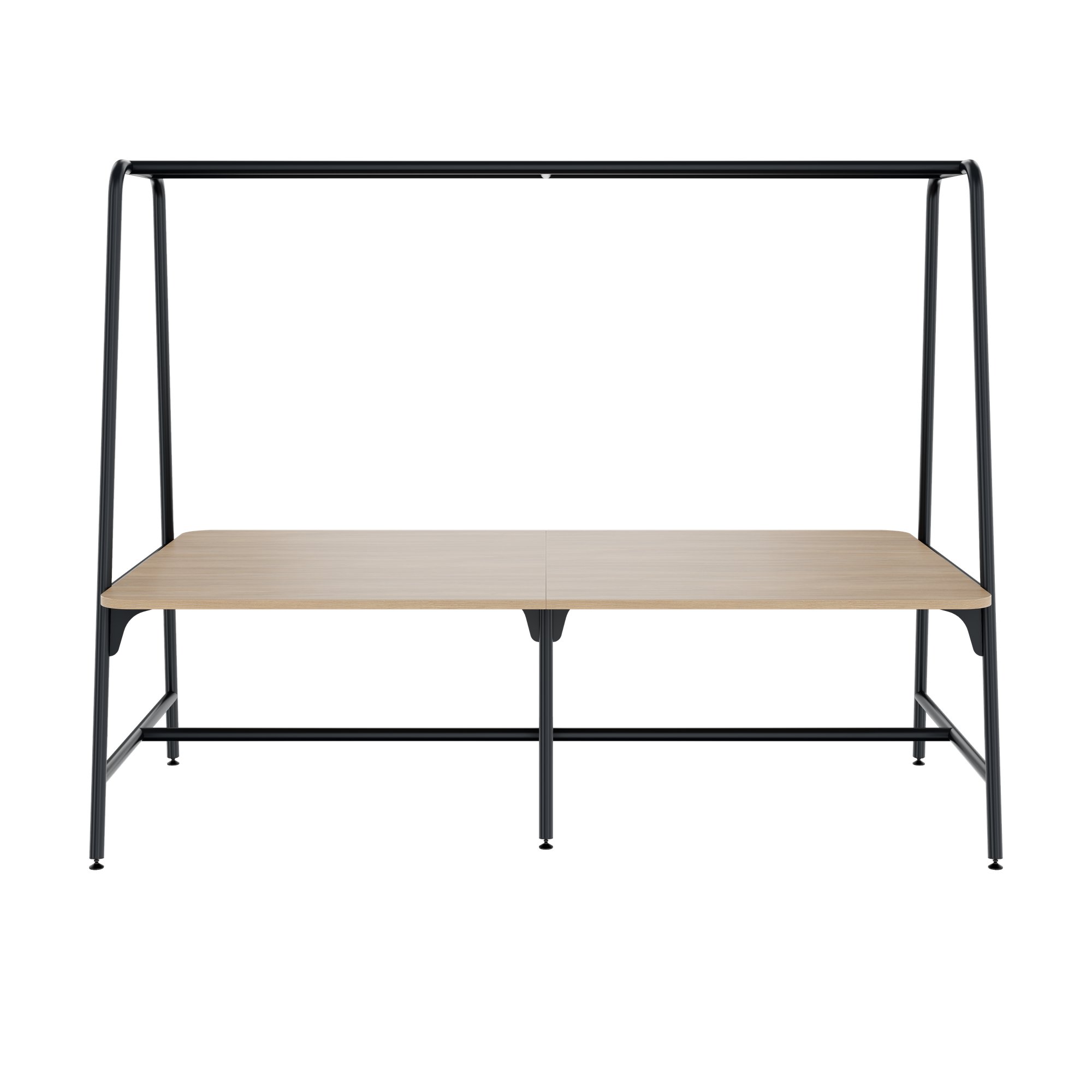 ROUND Multipurpose Tisch | 2400 - 2800  x 740 - 1050 mm, optionales Zubehör - 3 Main Image