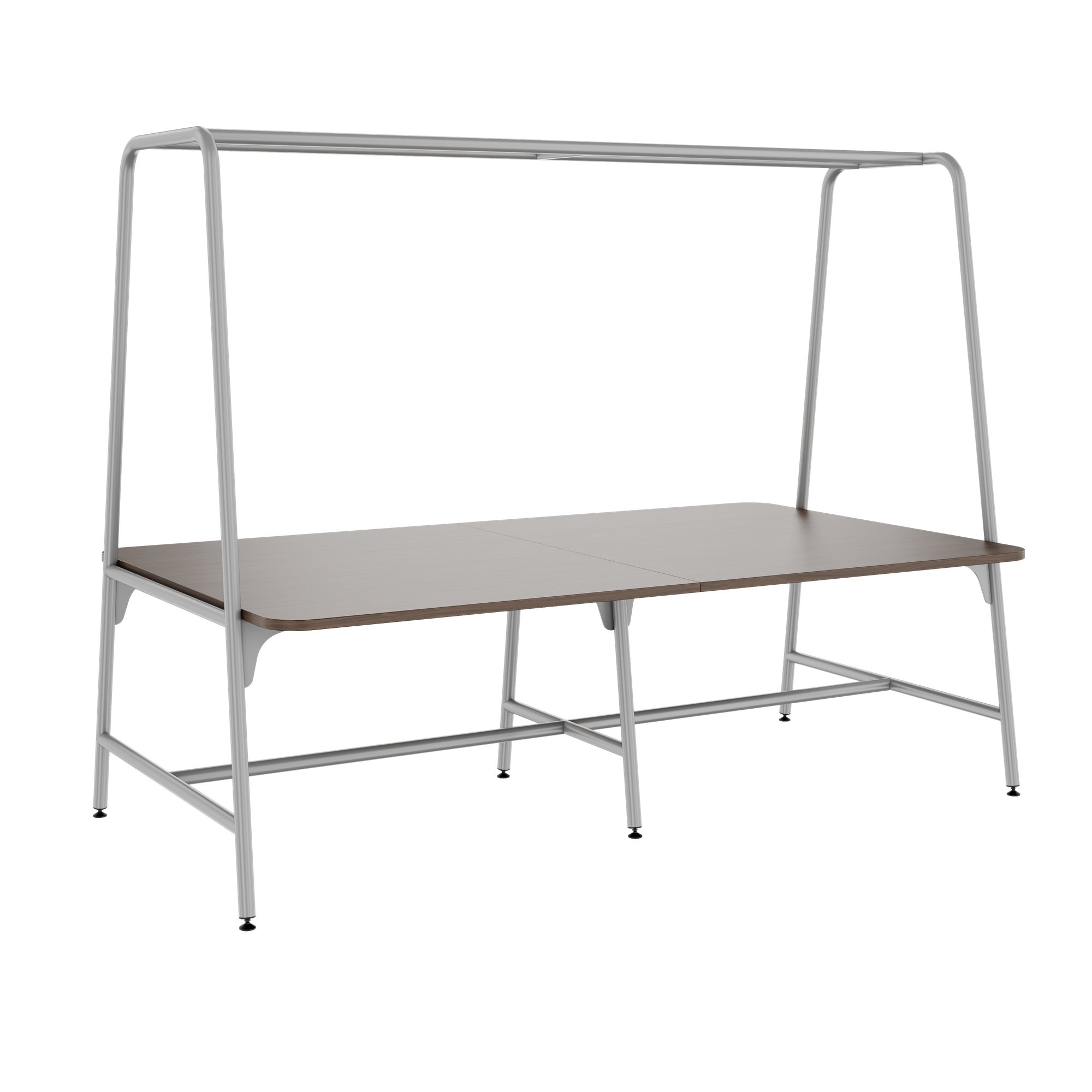 ROUND Multipurpose Tisch | 2400 - 2800  x 740 - 1050 mm, optionales Zubehör - 6 Main Image