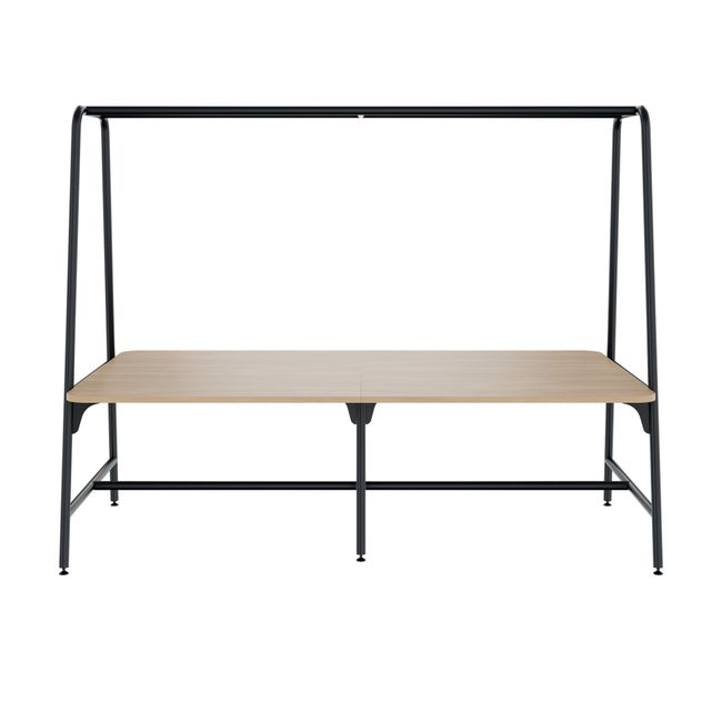 ROUND Multipurpose Tisch | 2400 - 2800  x 740 - 1050 mm, optionales Zubehör