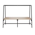 ROUND Multipurpose Tisch | 2400 - 2800  x 740 - 1050 mm, optionales Zubehör