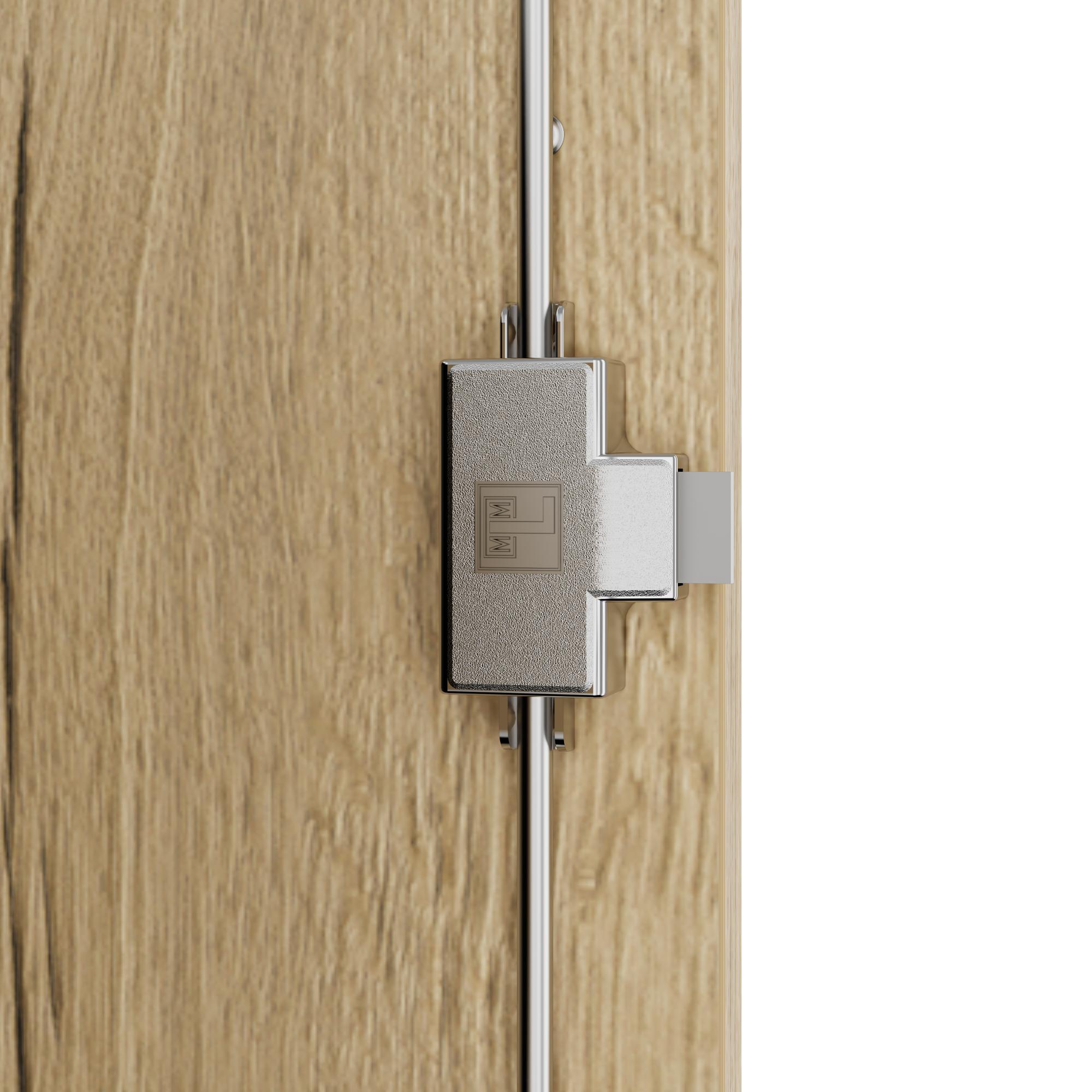 UNI Flügeltürenschrank | 2 OH, 800 x 777 mm, Anthrazit / Wildeiche - 7 Main Image