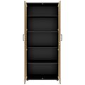 UNI Flügeltürenschrank | 5 OH, 800 x 1897 mm, Anthrazit / Wildeiche - 3 Thumbnail Image
