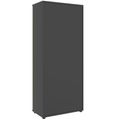 UNI Flügeltürenschrank | 5 OH, 800 x 1897 mm, Anthrazit / Wildeiche - 4 Thumbnail Image