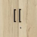 UNI Flügeltürenschrank | 5 OH, 800 x 1897 mm, Anthrazit / Wildeiche - 5 Thumbnail Image