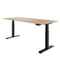 TELDRA Pro, 2-Motoren-Schreibtisch | 1200 - 2000 mm, elektrisch höhenverstellbar, Wildeiche