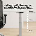 TELDRA Pro, 2-Motoren-Schreibtisch | 1200 - 2000 mm, elektrisch höhenverstellbar, Wildeiche - 16 Thumbnail Image