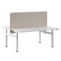 FONO Akustik-Tischtrennwand für MOTION Bench | 600 mm hoch, viele Farben