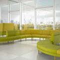 ARCIPELAGO Sofa | Gerade Form, niedrige Rückenlehne, viele Farben