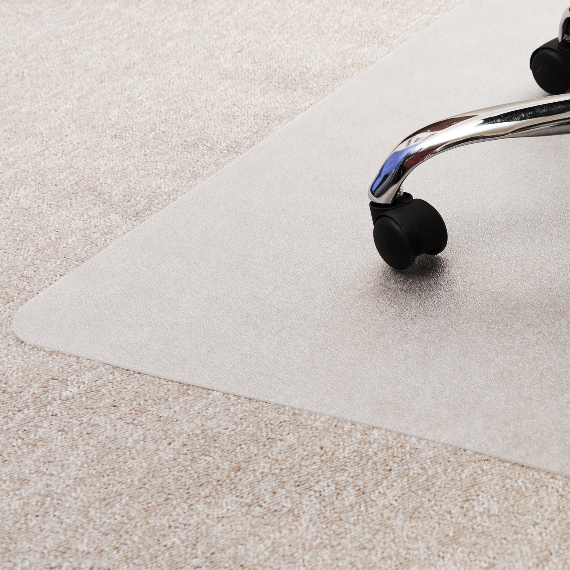 Bodenschutzmatte für Teppichböden | 900 x 1200 & 1160 x 1500 mm, Polycarbonat - 5 Main Image