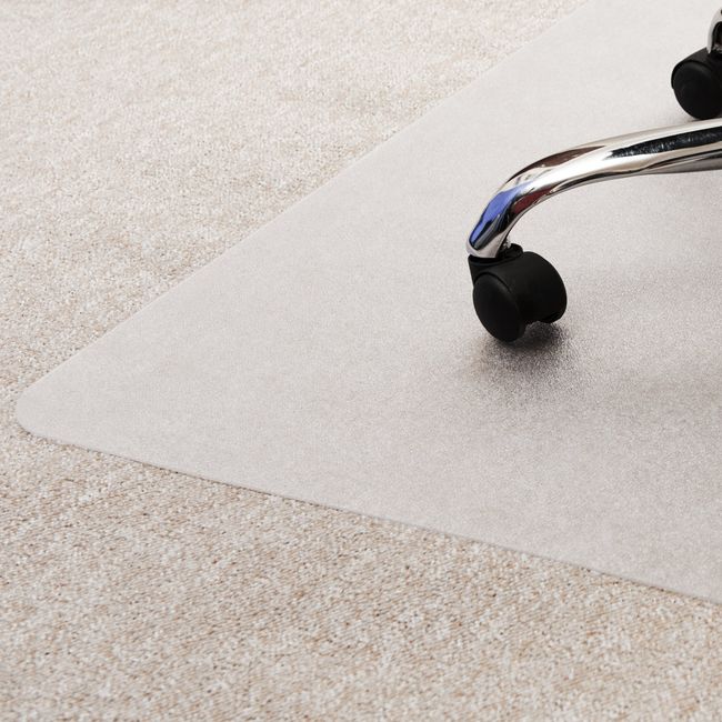 Bodenschutzmatte für Teppichböden | 900 x 1200 & 1160 x 1500 mm, Polycarbonat