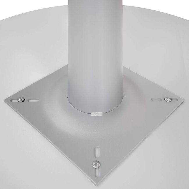 OPTIMA Besprechungstisch | Rund, Gestell Silber, Ø 1000 mm, Perlgrau OPTIMA Besprechungstisch | Rund, Gestell Silber, Ø 1000 mm, Perlgrau