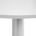 OPTIMA Tabella delle riunioni | Fiame arrotondato, argento, Ø 1000 mm, grigio perla - 6 Thumbnail Image
