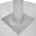 OPTIMA Tabella delle riunioni | Fiame arrotondato, argento, Ø 1000 mm, grigio perla - 7 Thumbnail Image