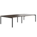 NOVA Konferenztisch | 3200 x 1640 mm (10 - 12 Personen), elektrifiziert, Nussbaum NOVA Konferenztisch | 3200 x 1640 mm (10 - 12 Personen), elektrifiziert, Nussbaum