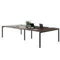 NOVA Konferenztisch | 3200 x 1640 mm (10 - 12 Personen), elektrifiziert, Nussbaum NOVA Konferenztisch | 3200 x 1640 mm (10 - 12 Personen), elektrifiziert, Nussbaum