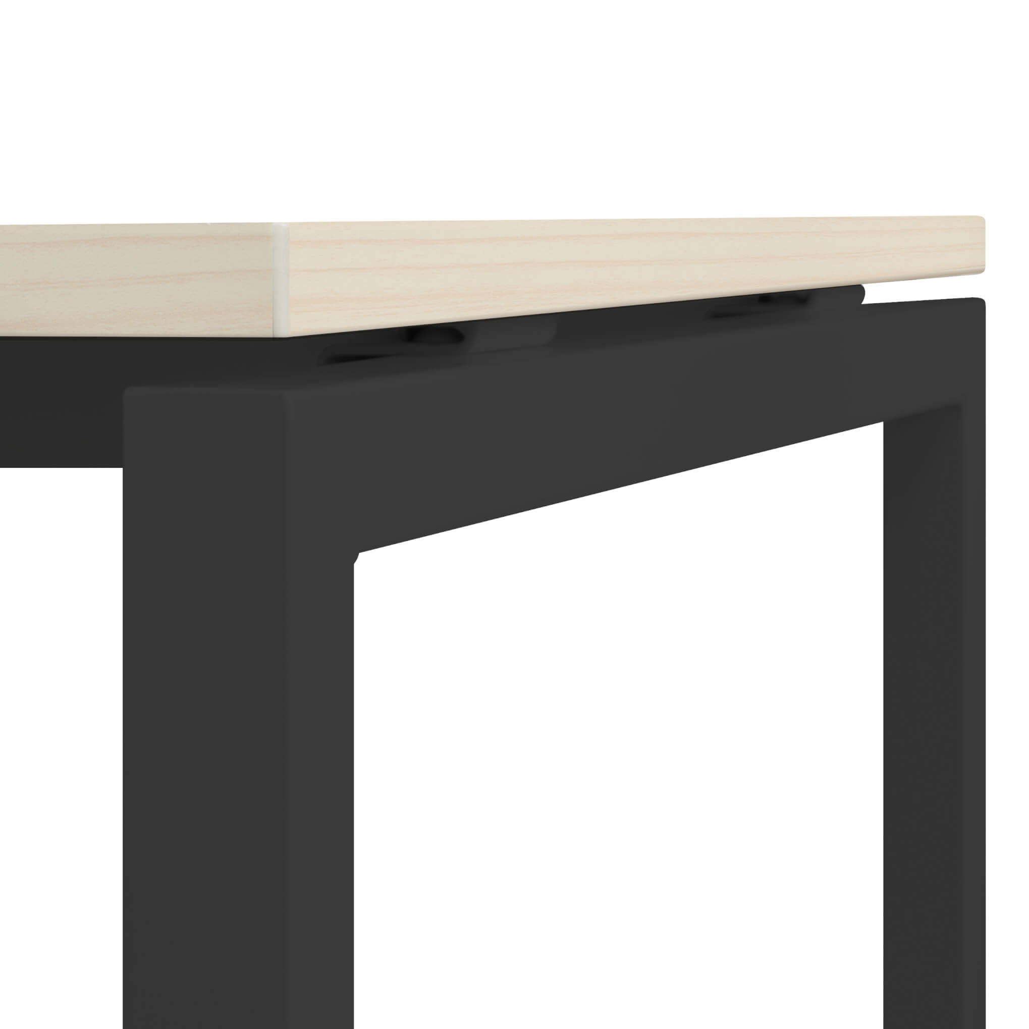 NOVA Angle Desk | Angle à droite, 1800 x 1200 mm, érable - 4 Main Image