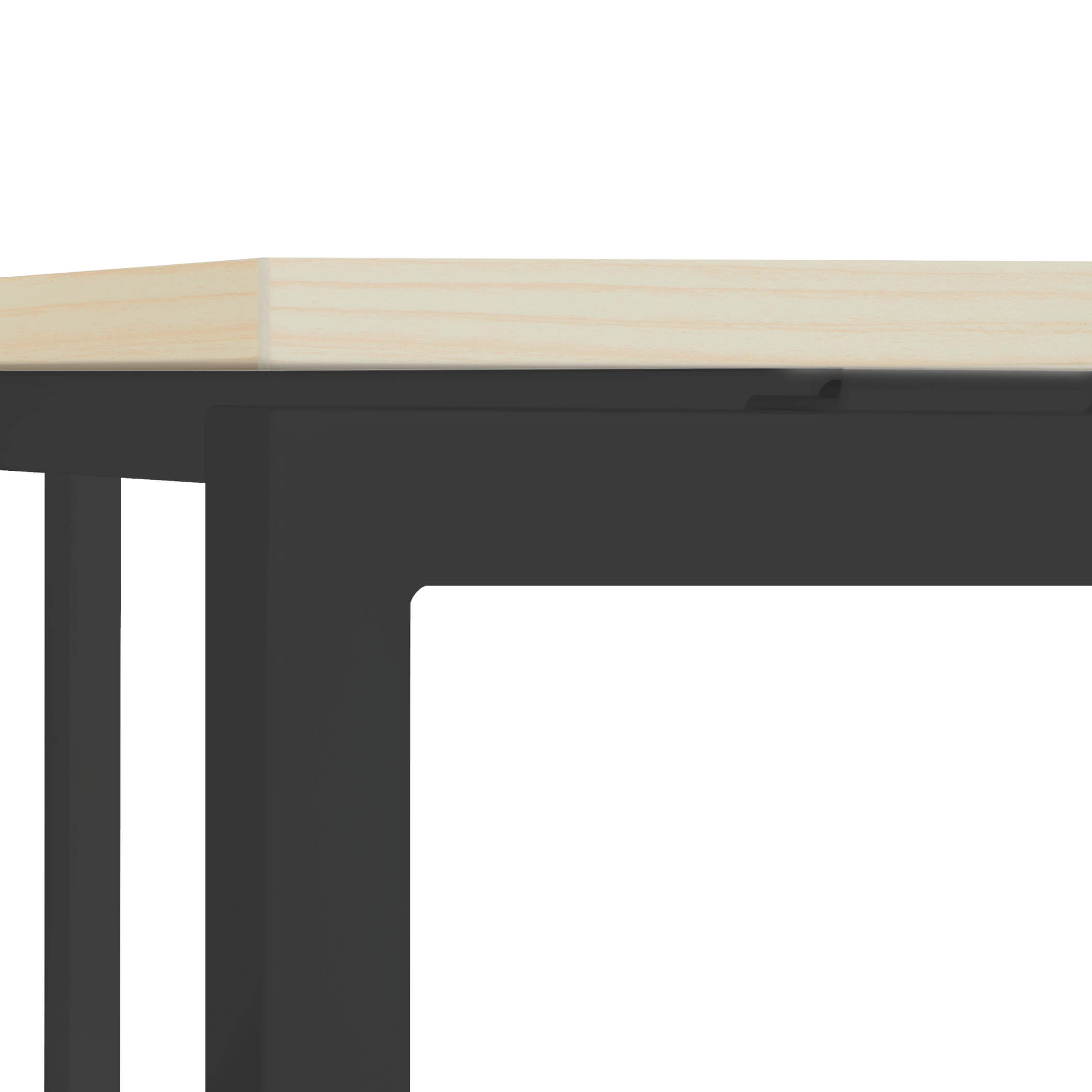 NOVA Angle Desk | Angle à droite, 1800 x 1200 mm, érable - 5 Main Image