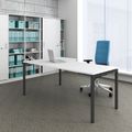 NOVA Winkelschreibtisch | Winkel rechts, 1800 x 1200 mm, Weiß - 1 Thumbnail Image